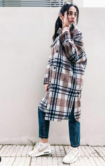 Zara Plaid Shacket bloggers favorite - Picture 5 of 8